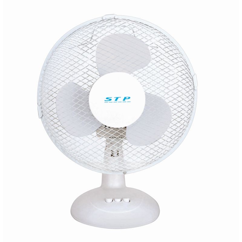 Ventilator de birou 25W, 2 trepte de viteza, functie oscilare, diametru 23 cm, RESIGILAT - imagine 5